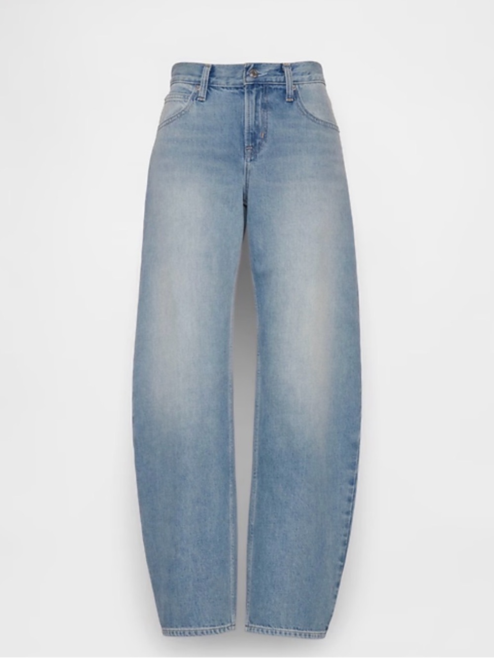 GAP Low Rise Barrel Leg Light Indigo Women’s Jeans